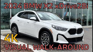 2024 BMW X2 xDrive28i  Visual WalkAround  Non MSport  4K [upl. by Kara-Lynn]