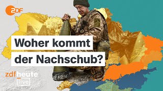 Ukraine unter Druck Was die neuen Militärhilfen bringen  ZDFheute live [upl. by Dazraf]