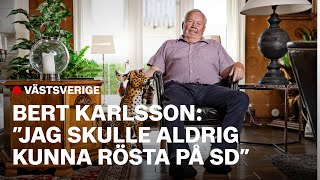 Bert Karlsson Jag skulle aldrig kunna rösta på SD då skulle jag få problem med affärerna direkt [upl. by Bever]