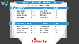 Lalor Stars 1st XI v Plenty 1st XI [upl. by Dhiren185]