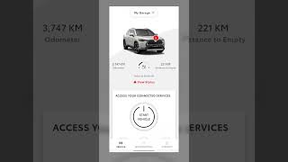 CMI Top Tip  Checking Your Vehicle Status on the myToyota Connect App [upl. by Eadith]