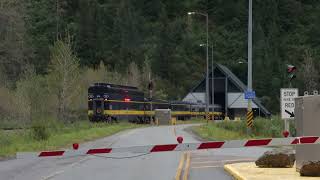 Alaska Rail going through the Whittier Tunnel [upl. by Ylevol]