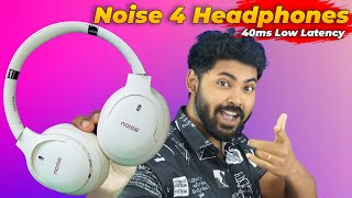 Noise 4 Wireless OnEar Headphones with 40ms Low Latency  ENC Mic  70H Playtime [upl. by Solahcin]