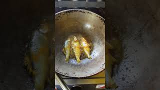 Pohala Macha BhajaSmall Fish Fry I Pohala Macha Reciperecipe shortstrendingyoutubeshorts [upl. by Noiemad154]