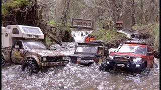 Scale Town Cabin on the river  RC CWR [upl. by Vanden]