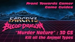 Far Cry 3 Blood Dragon Murder Nature Achievement Guide [upl. by Ephrayim]