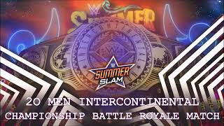 WWE SummerSlam 2024 Intercontinental Championship Battle Royal  Fanmade Card Match [upl. by Eugenio470]