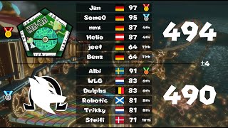 MK8DX MKU Season 25 D9 Match 2  BlackΩut BΩ Vs Chan Clan Chan Sep 8th 2024 [upl. by Zipnick]