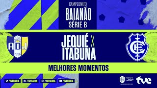 JEQUIÉ 0 x 1 ITABUNA  MELHORES MOMENTOS  BaianãoNaTVE Série B [upl. by Arondel247]