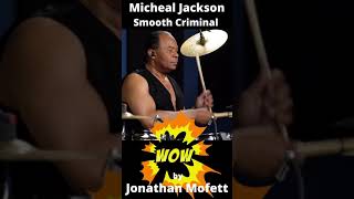 Michael Jackson  Smooth Criminal with drums by Jonathan Mofett [upl. by Novikoff]