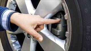 How to Install Brake Pads for Mercedes  Brake Job Front Pads  W164  ML500 [upl. by Kwang522]