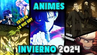 Los Primeros Animes del Año  Temporada de Invierno 2024 [upl. by Urd]