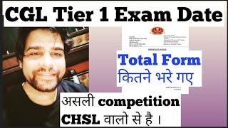 SSC CGL 2024 Tier 1 Exam Date  SSC CGL 2024 Pre Exam Date  SSC CGL 2024 Total Form Fill Up [upl. by Refinnaej]