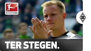 Tearful Ter Stegen Waves Goodbye to Mönchengladbach [upl. by Adliw]