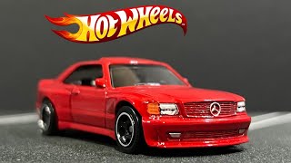 Unboxing Hot Wheels 2024 D Case ‘89 MercedesBenz 560 SEC AMG [upl. by Brenna]