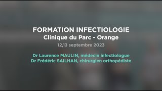 Formation infectiologie  Clinique dOrange le 12092023 [upl. by Helm823]