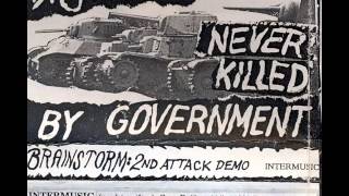 Brainstorm  Never Killed By Government tape 1992 [upl. by Naihs]