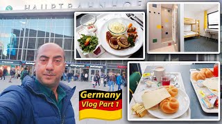 Travel Vlog Part 1 Best tripe in Cologne Germany  Breakfast in a hotel [upl. by Enaled456]