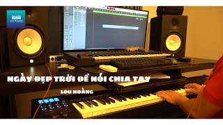 KARAOKE TONE NAM NGÀY ĐẸP TRỜI ĐỂ NÓI CHIA TAY  LOU HOÀNG  BEAT COVER  CD PIANO [upl. by Eedissac]