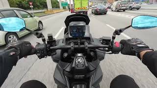 Part 31  HONDA ADV 350 POV RIDE [upl. by Bess]