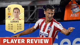 MARCOS LLORENTE 82 PLAYER REVIEW  FIFA 21 ULTIMATE TEAM [upl. by Maxwell]