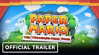 Paper Mario The ThousandYear Door  Official Our Story Begins Trailer [upl. by Barber]