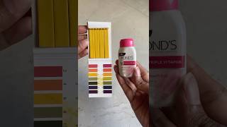 Revealing POND’S Body Lotion pH Test 😱 shorts ytshorts ashortaday explorepage foryou pHtest [upl. by Infield]