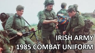 Irish Army 1985 Combat Uniform [upl. by Naamana673]