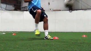 Soccer Speed and Agility  4 Cone Drill [upl. by Richart141]