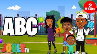 ABC Song  Hip Hop Songs for Kids amp Trapery Rhymes  2 Hour Playlist  Jools Tv [upl. by Annelise701]