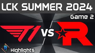 T1 vs KT Highlights Game 2 LCK Summer 2024 T1 vs KT Rolster by Onivia [upl. by Reeba]