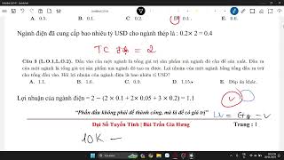 Giải chi tiết đề thi cuối kỳ Đại Số Tuyến Tính HK222 [upl. by Slavic]