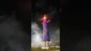 Pratapgarh ka Ravan 💀🤷 ravandahan ravan vijayadashami ram mela youtubeshort yt [upl. by Rofotsirk816]