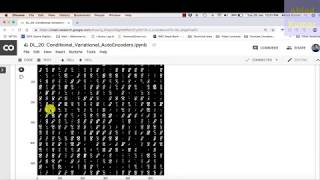 Deep Learning 26 2 Conditional Variational AutoEncoder  TensorFlow code in Google Colab [upl. by Hteb]