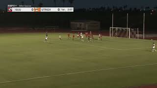 UTRGV Womens Soccer Drops Rainy Match to Southern Utah [upl. by Apurk]