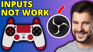 Fix Controller Overlay Inputs Do Not Work in Game on OBS [upl. by Sivat117]