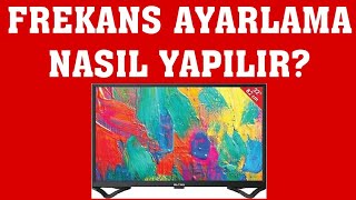 Elton TV Frekans Ayarlama Nasıl Yapılır [upl. by Yanffit255]