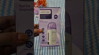 I tried😊 Ozomax Rollon Depilatory wax heater review in HindiShortsRoll on wax heater how to use [upl. by Nohsyar734]