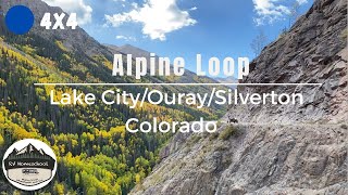 Alpine Loop 4x4 Trail  Lake City Ouray Silverton Colorado  Moderate Jeep Badge of Honor [upl. by Ilek]