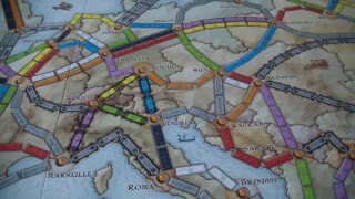 Jeu de société les Aventuriers du Rail Europe [upl. by Noryak]