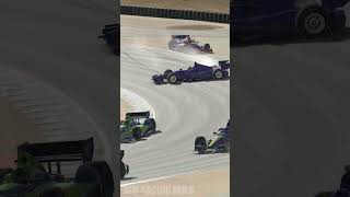 iRacing Dallara DW12 Laguna Seca Crash [upl. by Areit]