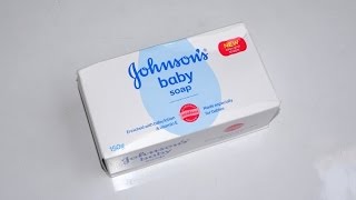 johnson baby soap hands on review  150g [upl. by Enelegna]