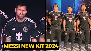 Messi and Suarez unveiling new Inter Miami kit sponsor by Royal Caribbean  Football News Today [upl. by Parcel]