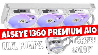 Premium Style Budget Price ALSEYE Infinity i360 CPU Cooling AIO Unboxing amp Review [upl. by Ydahs]