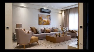 DÉCORATION MODERNE 2019 INTERIOR DESIGN APPARTEMENT CASABLANCAالتصميم الداخلي للمنزل [upl. by Mir]