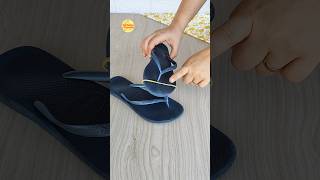 É só colocar um elástico no chinelo você vai me agradecer 1 milhão de vezes havaianas receitas [upl. by Eniala]