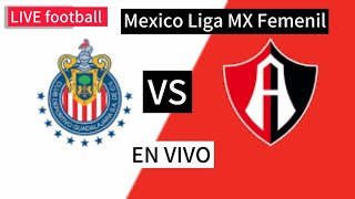 Atlas vs Chivas Guadalajara Femenil fútbol EN VIVO [upl. by Nalyac]