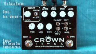 BYOC Crown Jewel  Blues amp lighter OD tones [upl. by Leciram]