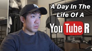 A Day In The Life Of A YouTuber Realistically [upl. by Aseneg]