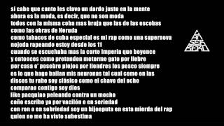 Na  Canserbero Letra [upl. by Ynaffyt]